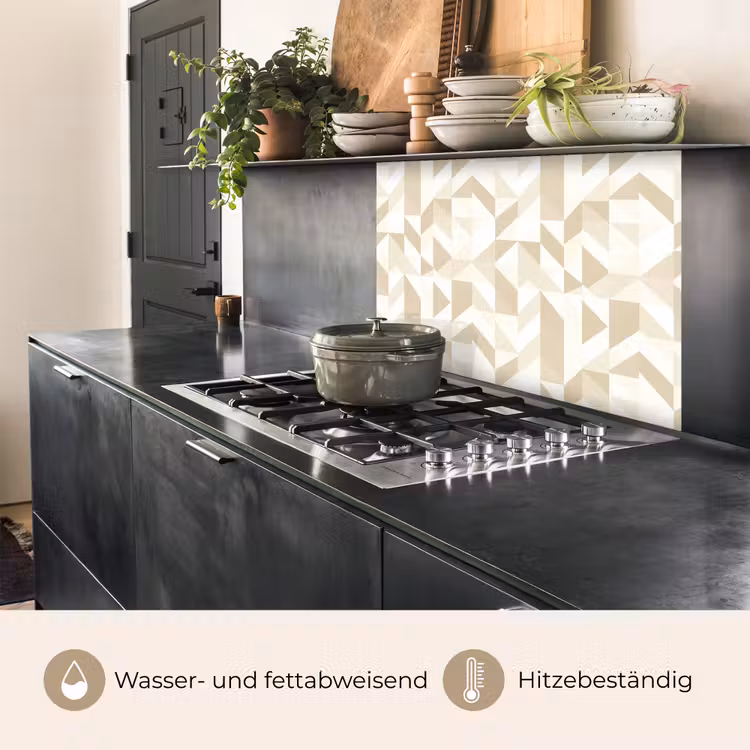 Küchenrückwand - Modern - Abstrakt - Beige — 4