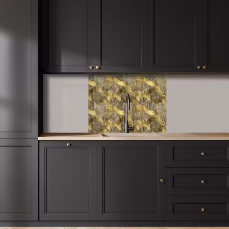 Küchenrückwand - Modern - Geometrisch - Gold — 5