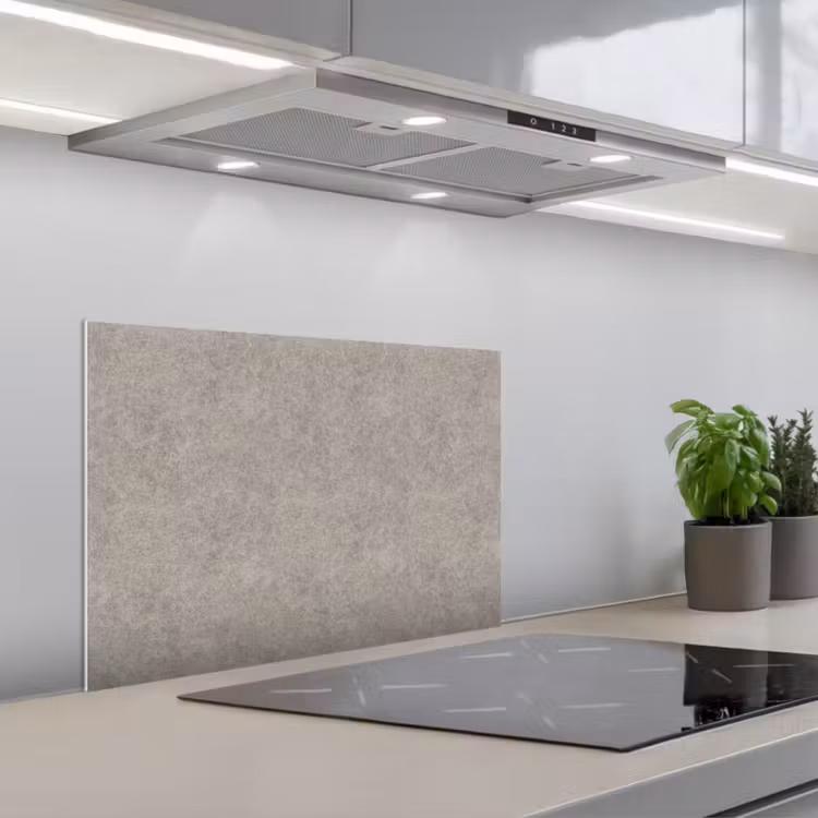 Spritzschutz Küche - Muster - Beton - Grau — 1