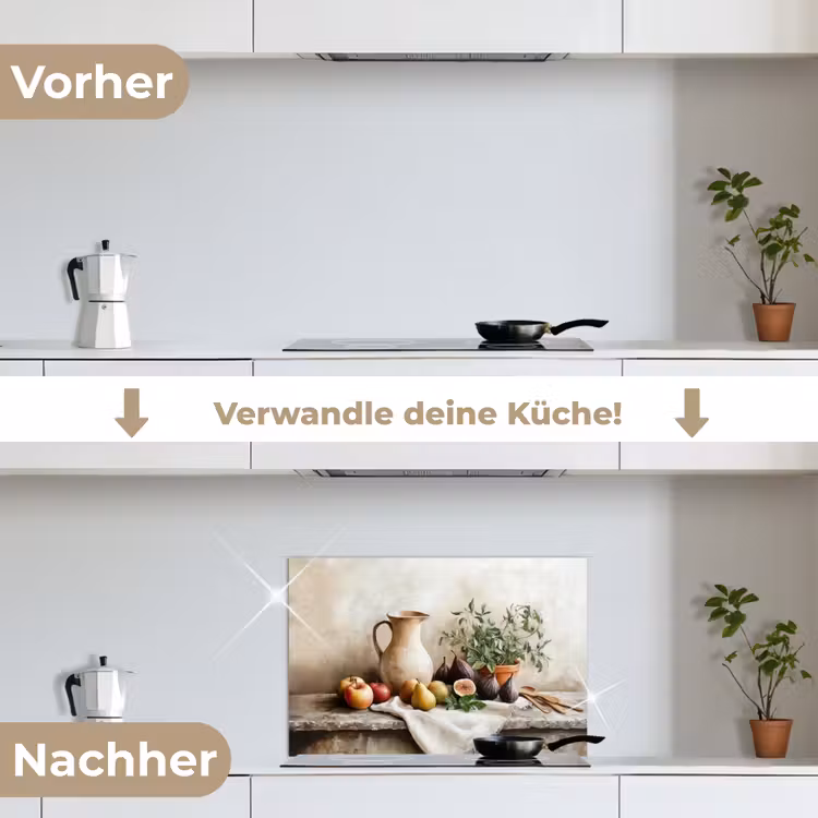 Spritzschutz Küche - Obst - Kräuter - Ländlich — 7