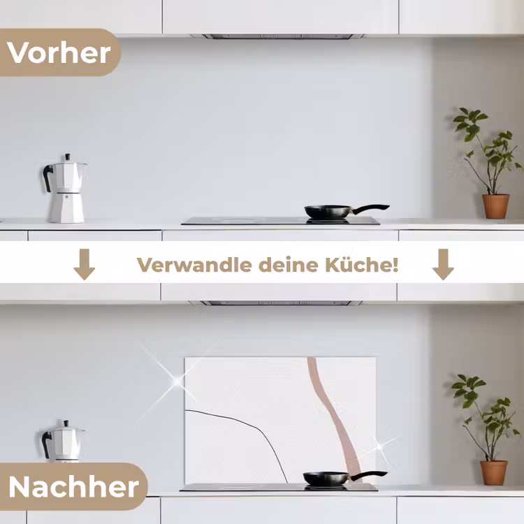Spritzschutz Küche - Linie - Pastell - Gestaltung — 7