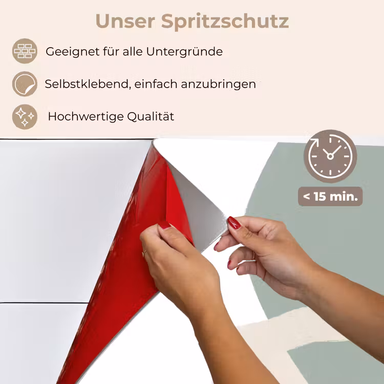 Spritzschutz Küche - Minimalismus - Pastell - Gestaltung — 4