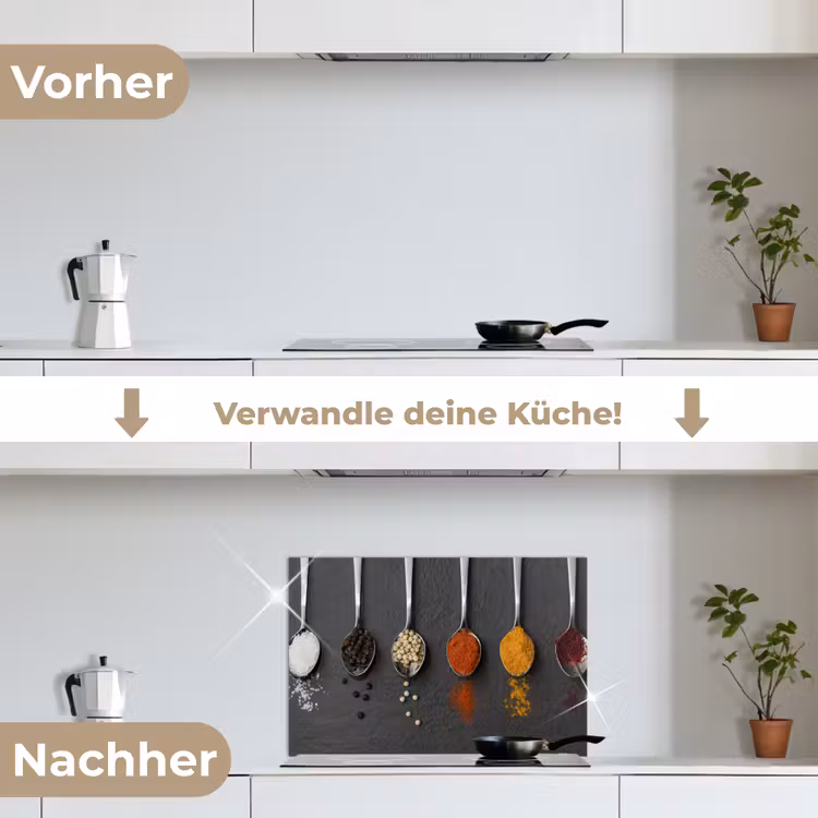 Spritzschutz Küche - Das Spektrum der Gewürze — 7