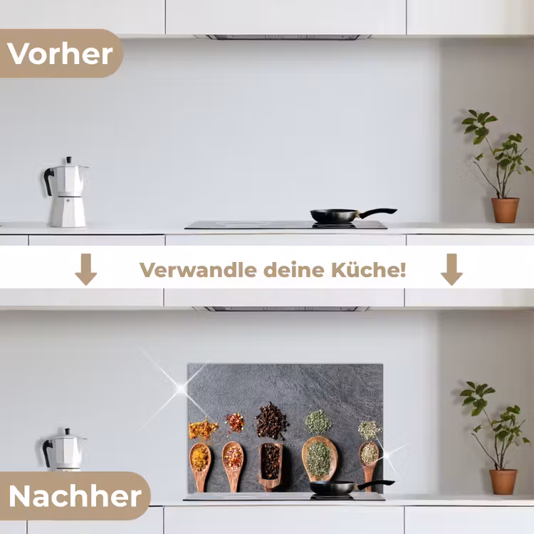 Spritzschutz Küche - Kräuter-Arsenal — 7