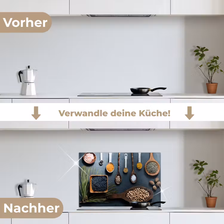 Spritzschutz Küche - Stilleben mit Kräutern — 7