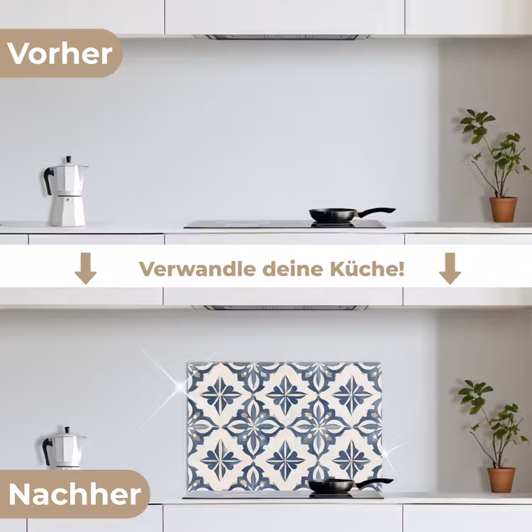Spritzschutz Küche - Kacheln - Spanisch - Muster - Keramiken — 7