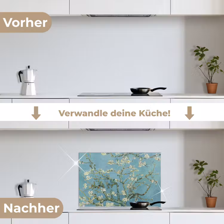 Spritzschutz Küche - Mandelblüte — 7