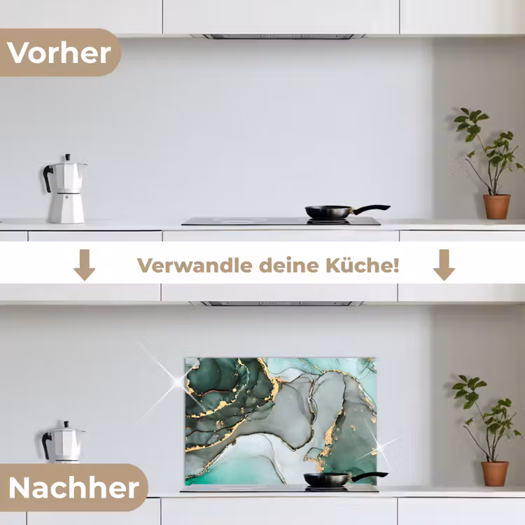 Spritzschutz Küche - Seegrüne Träume — 7