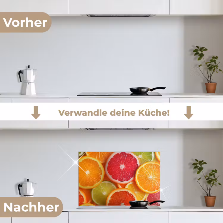 Spritzschutz Küche - Obst - Bunt - Nahaufnahme — 7