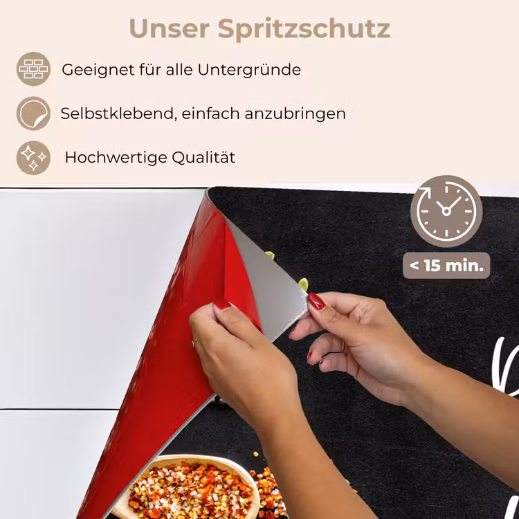 Spritzschutz Küche - Zitate - Sprichwörter - Küche - Papa — 4