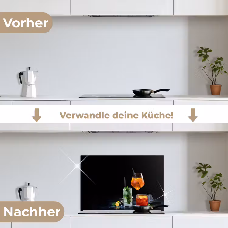 Spritzschutz Küche - Cocktail-Kollektion in Twilight — 7