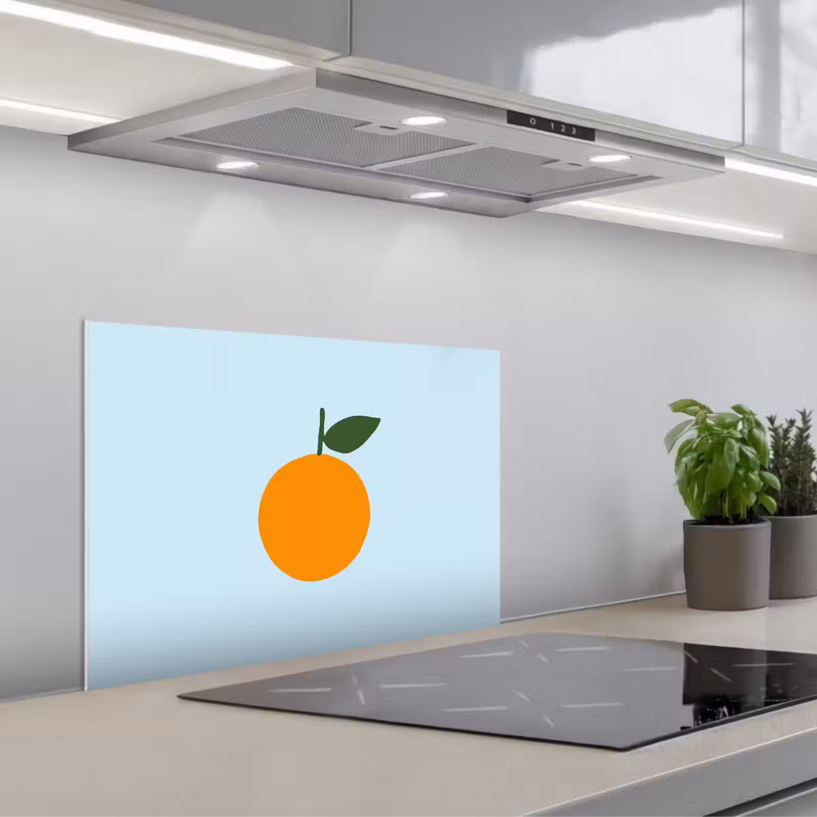 Spritzschutz Küche - Obst - Orange — 1