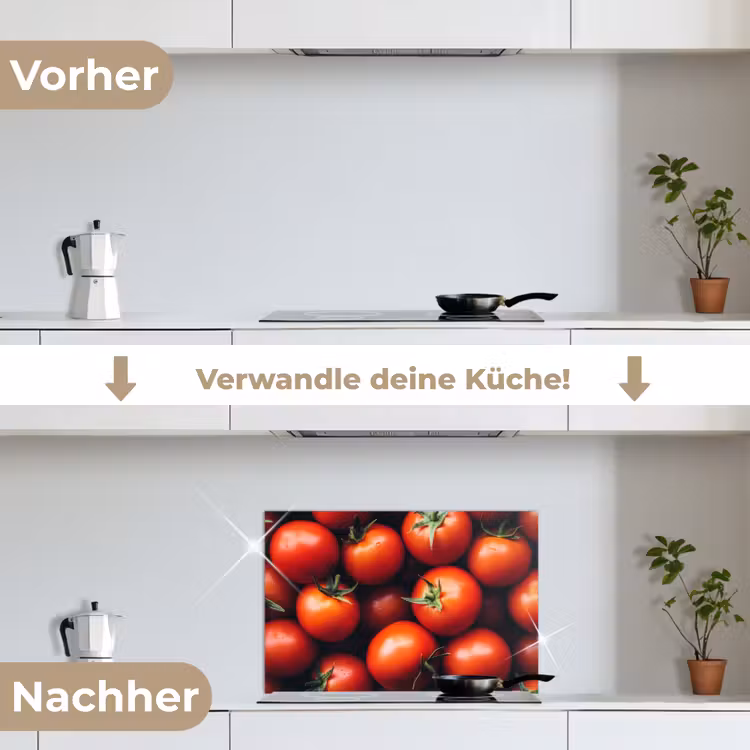 Spritzschutz Küche - Gemüse - Rot - Tomaten — 7