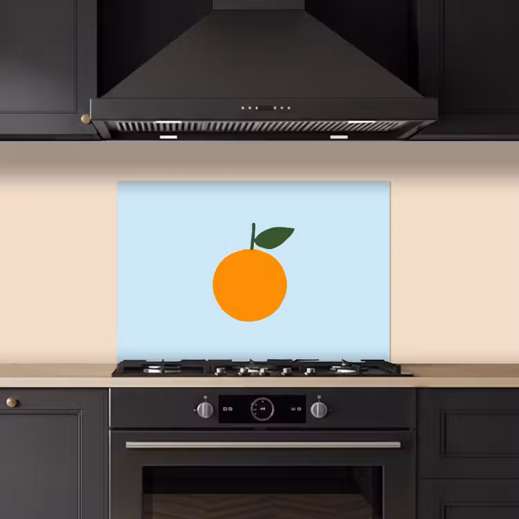 Spritzschutz Küche - Obst - Orange — 5
