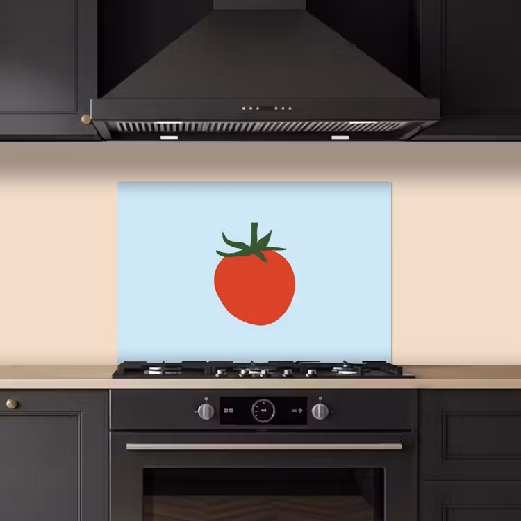 Spritzschutz Küche - Rot - Tomate - Gemüse — 5