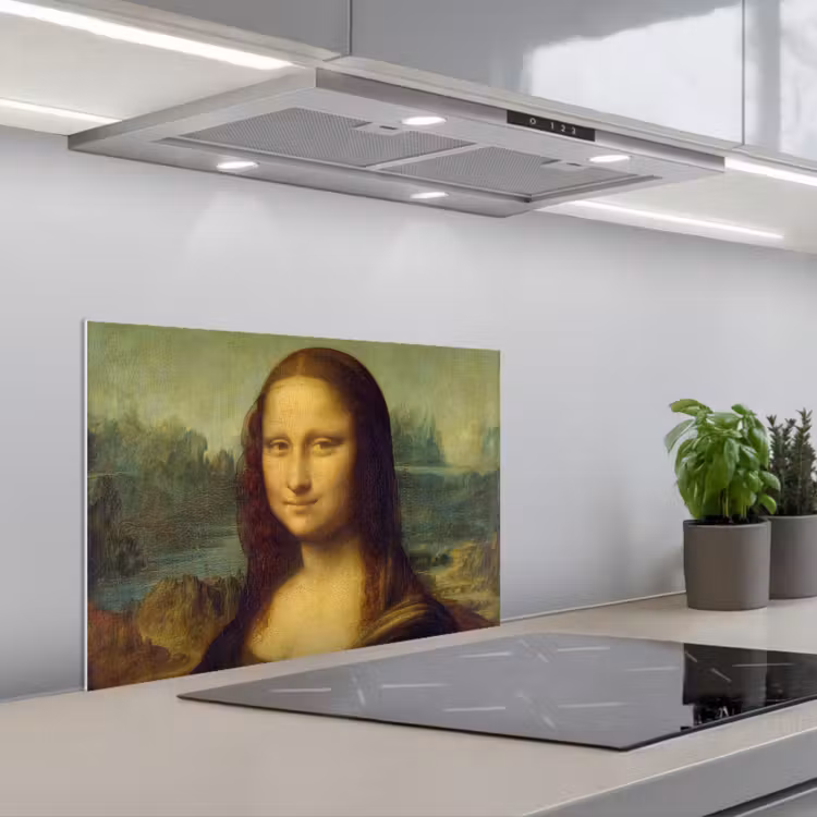 Spritzschutz Küche - Mona Lisa - Leonardo da Vinci — 1