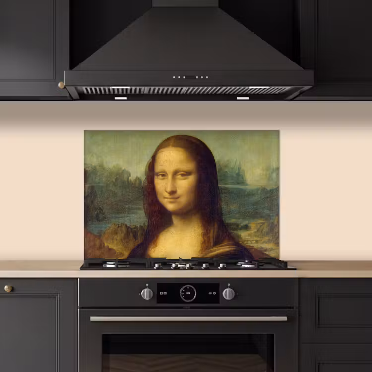 Spritzschutz Küche - Mona Lisa - Leonardo da Vinci — 5