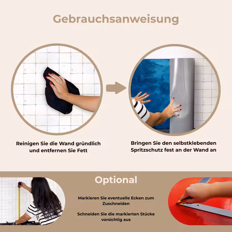 Spritzschutz Küche - Segelboot - Wasser - Abstrakt - Schatten — 6