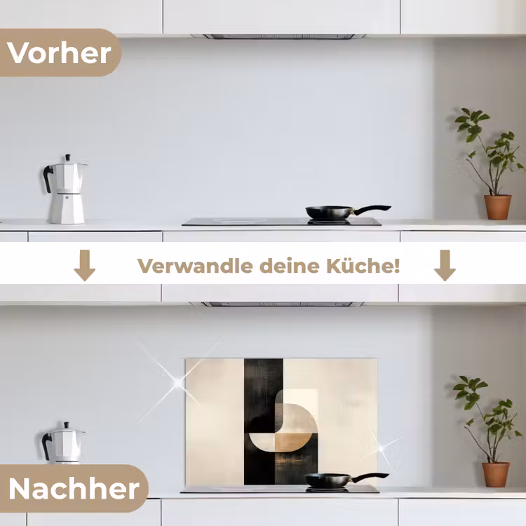 Spritzschutz Küche - Modern - Quadratisch - Formen — 7