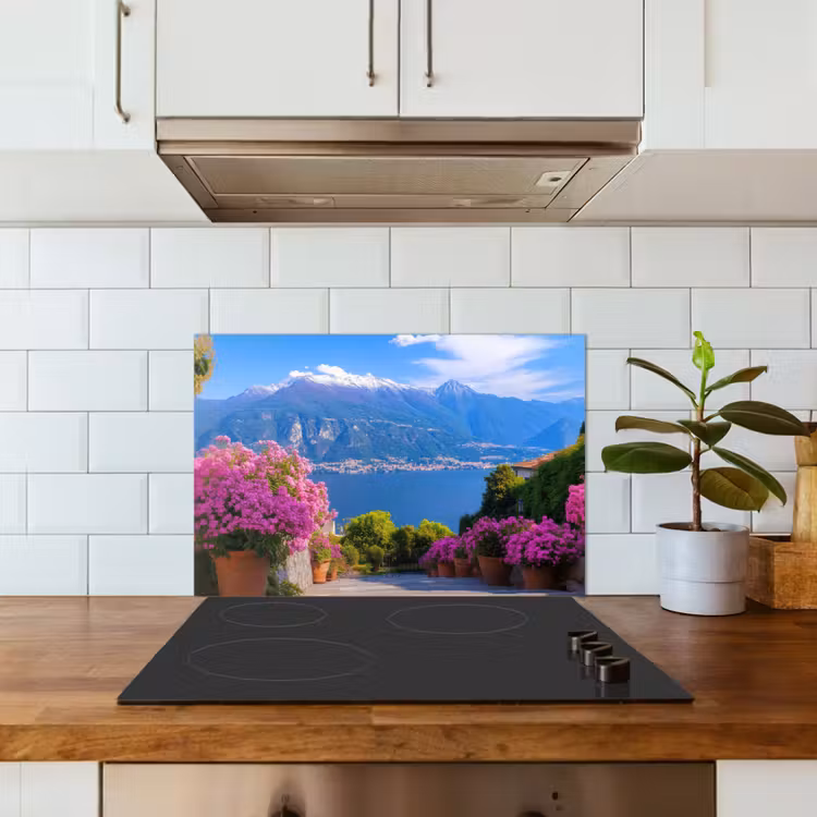 Spritzschutz Küche - Comer See - Italien - Landschaft — 3