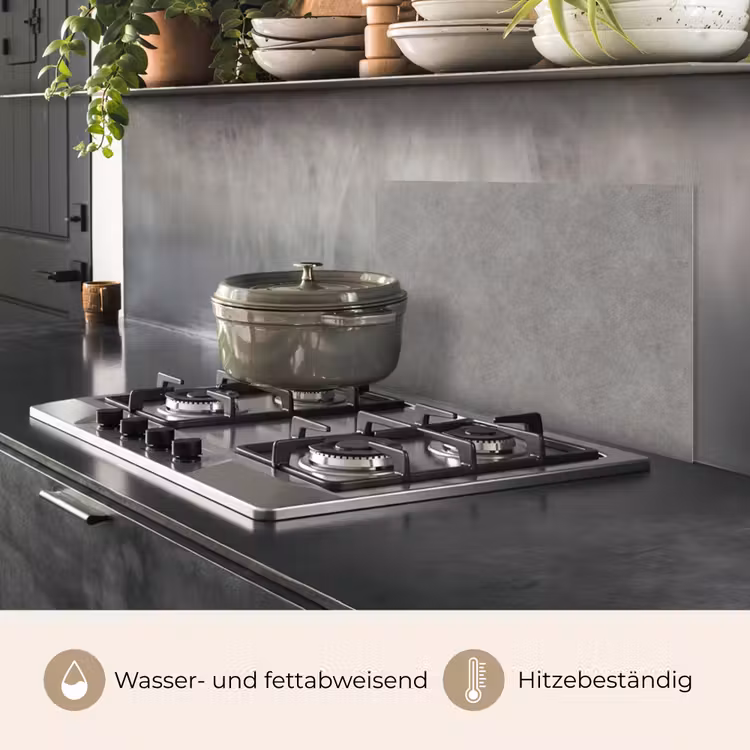 Spritzschutz Küche - Industriell - Gemustert - Beton — 2