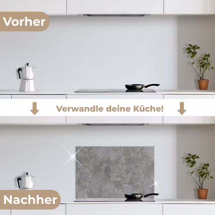 Spritzschutz Küche - Steine - Beton - Muster — 7