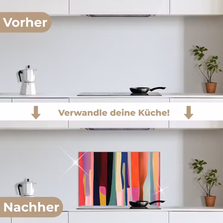 Spritzschutz Küche - Farbvarianten - Vertikal - Bunt — 7