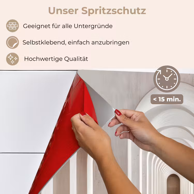 Spritzschutz Küche - Flur - Bögen - Symmetrisch - Modern — 4