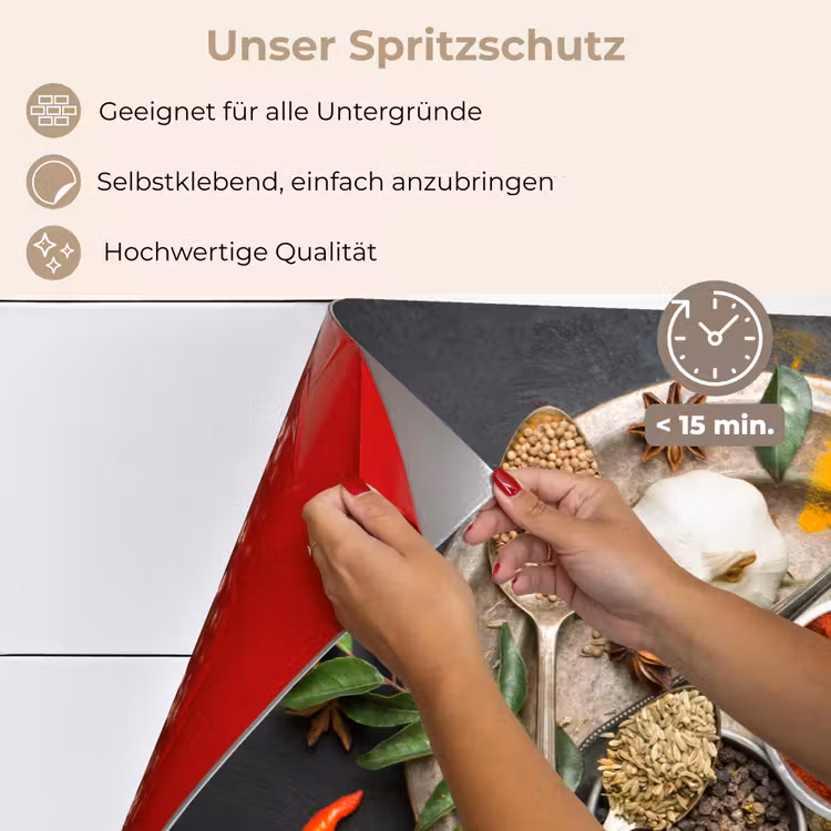 Spritzschutz Küche - Geschmäcker — 4