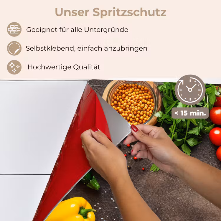 Spritzschutz Küche - Garten der Frische — 4
