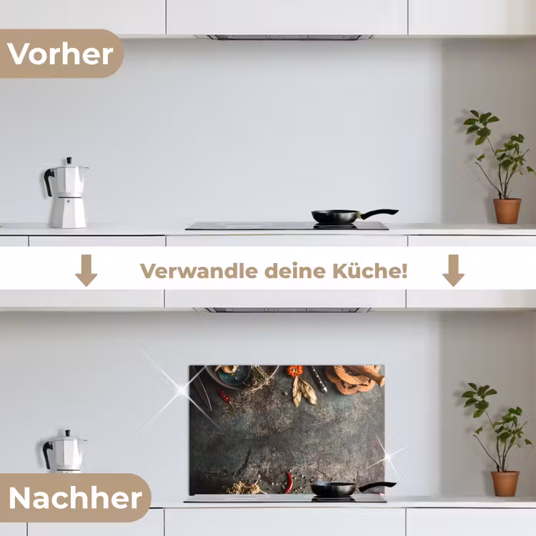 Spritzschutz Küche - Kulinarische Künstlerpalette — 7