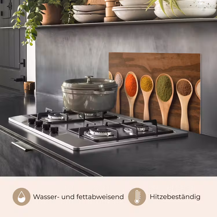 Spritzschutz Küche - Symmetrie der Geschmäcker — 2