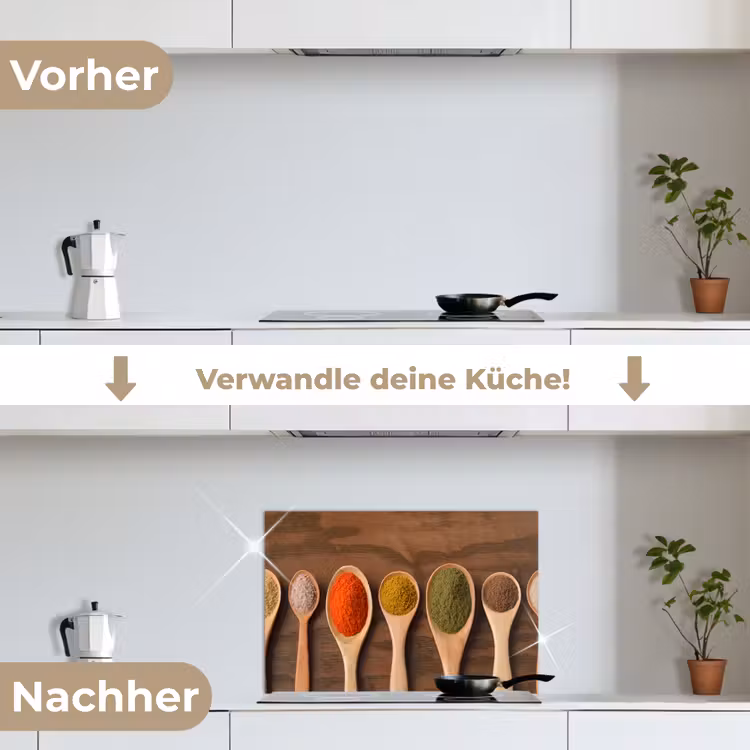Spritzschutz Küche - Symmetrie der Geschmäcker — 7