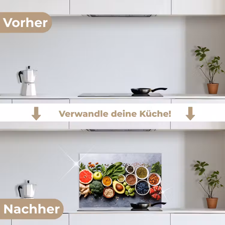 Spritzschutz Küche - Symphonie der Superfoods — 7