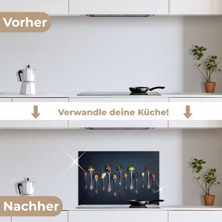 Spritzschutz Küche - Verkostung in Löffeln — 7