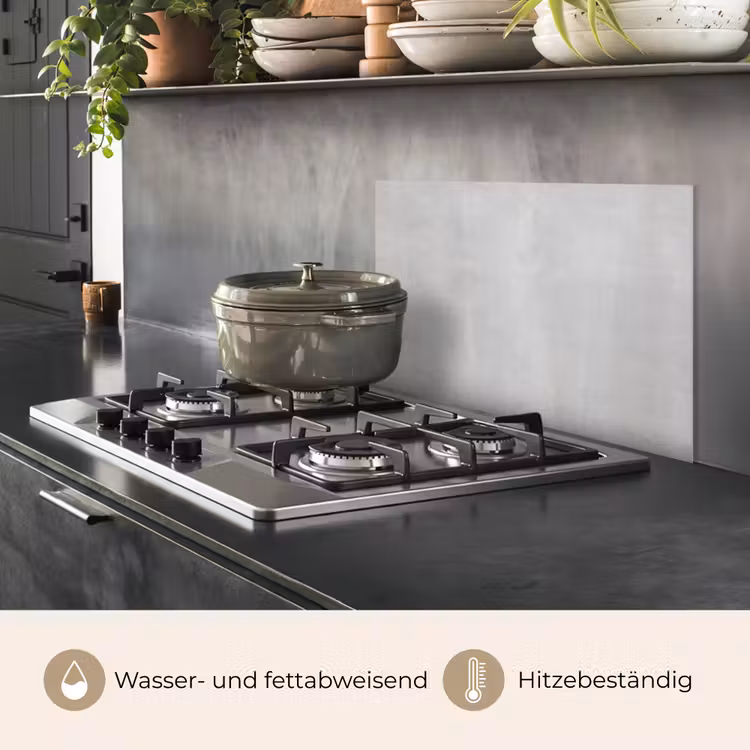 Spritzschutz Küche - Leises Flüstern aus Beton — 2