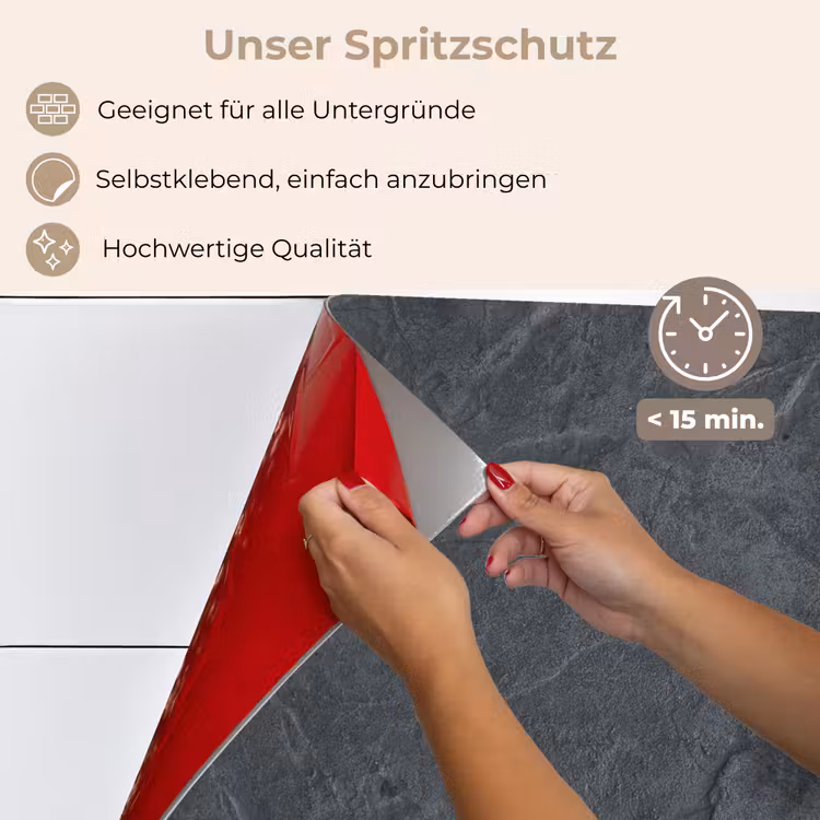 Spritzschutz Küche - Uralte Stein-Geschichten — 4