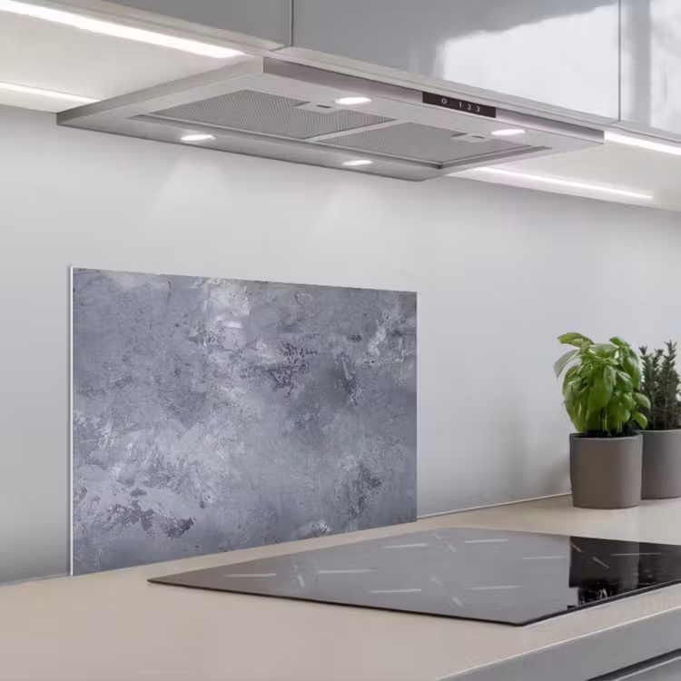 Spritzschutz Küche - Wolken aus Beton — 1