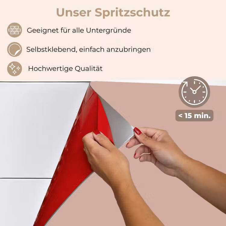 Spritzschutz Küche - Das Glühen der Morgendämmerung — 4