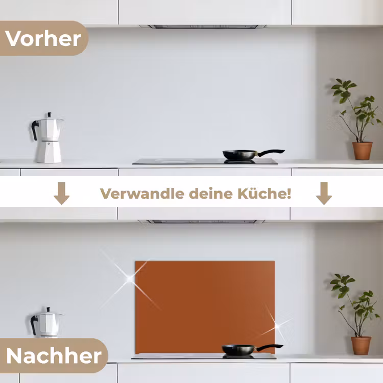 Spritzschutz Küche - Feurige Stille — 7