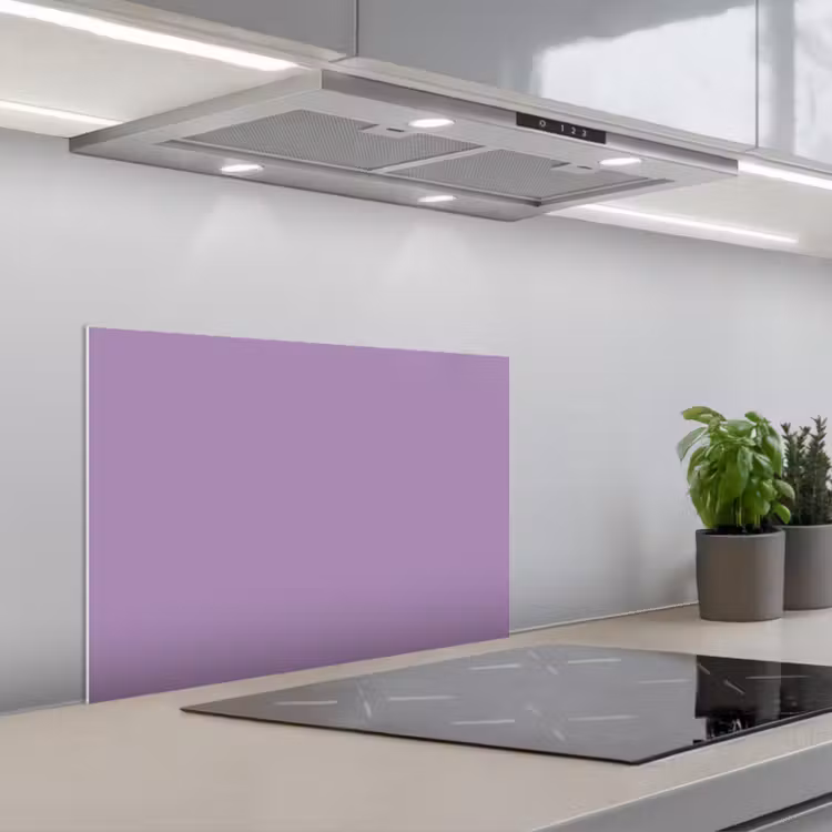 Spritzschutz Küche - Innenbereich - Violett - Farben - Farbe - Einfarbig — 1