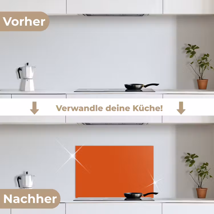 Spritzschutz Küche - Sienna - Erde - Farben - Massiv — 7