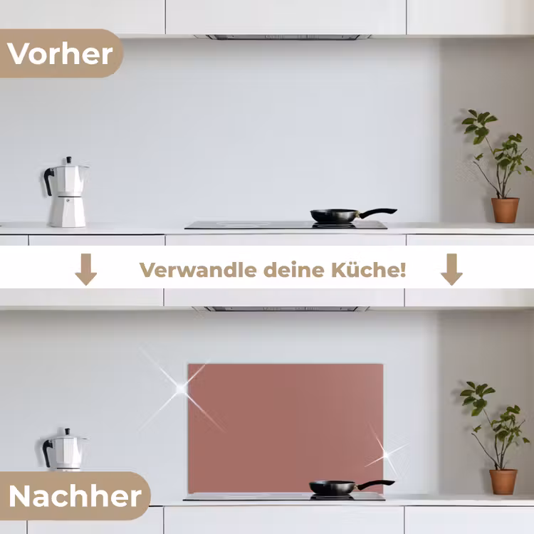 Spritzschutz Küche - Flüstern von Fuchsia — 7