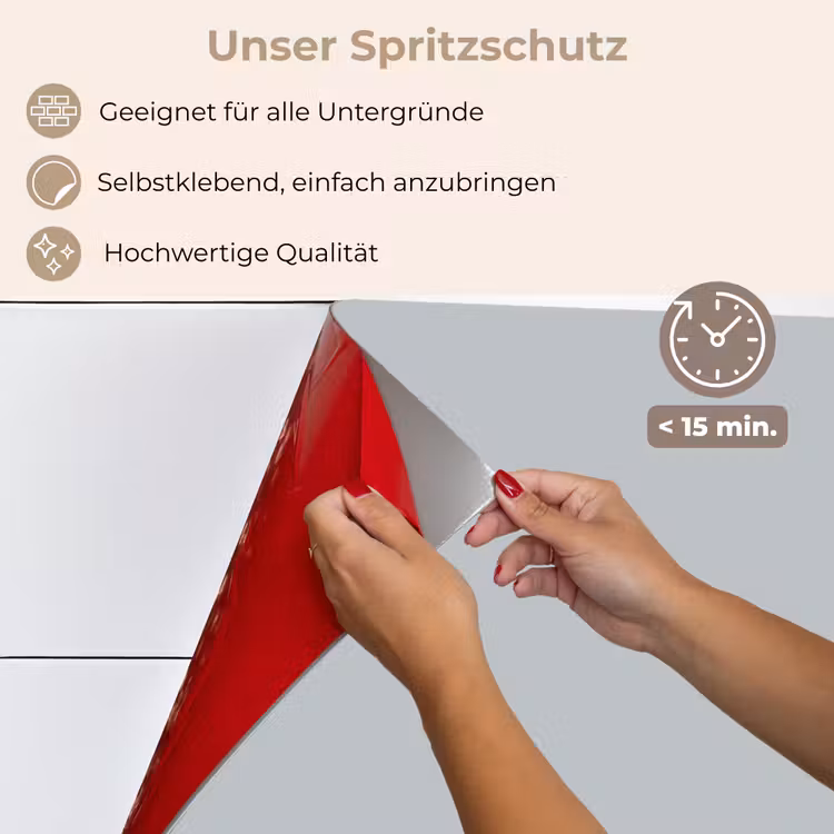 Spritzschutz Küche - Nebliger Morgen — 4