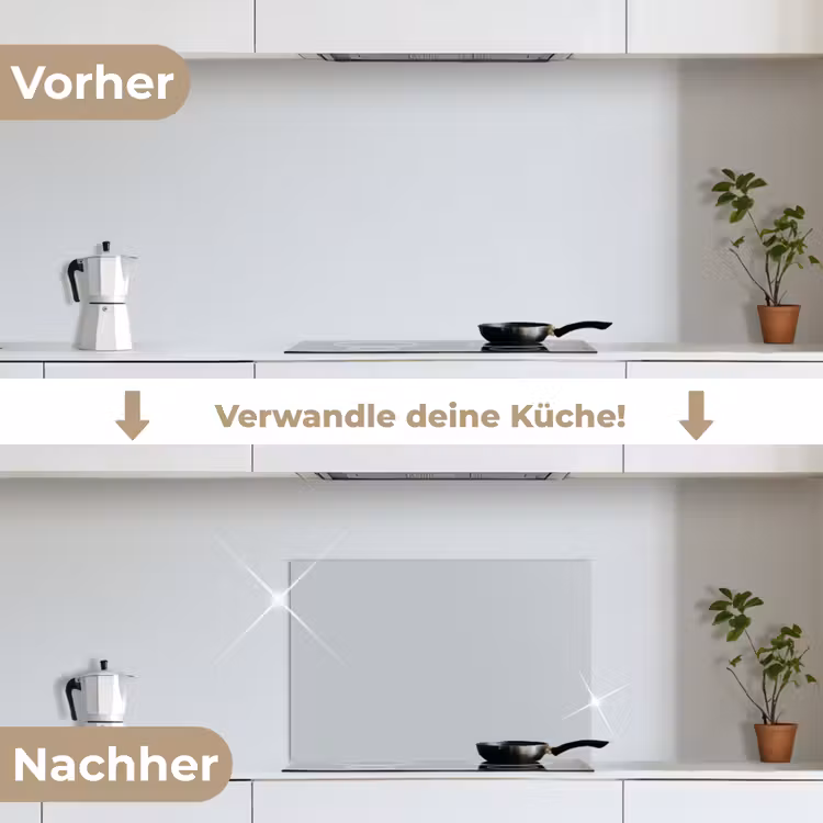 Spritzschutz Küche - Nebliger Morgen — 7
