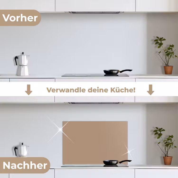 Spritzschutz Küche - Sanftheit des Morgengrauens — 7