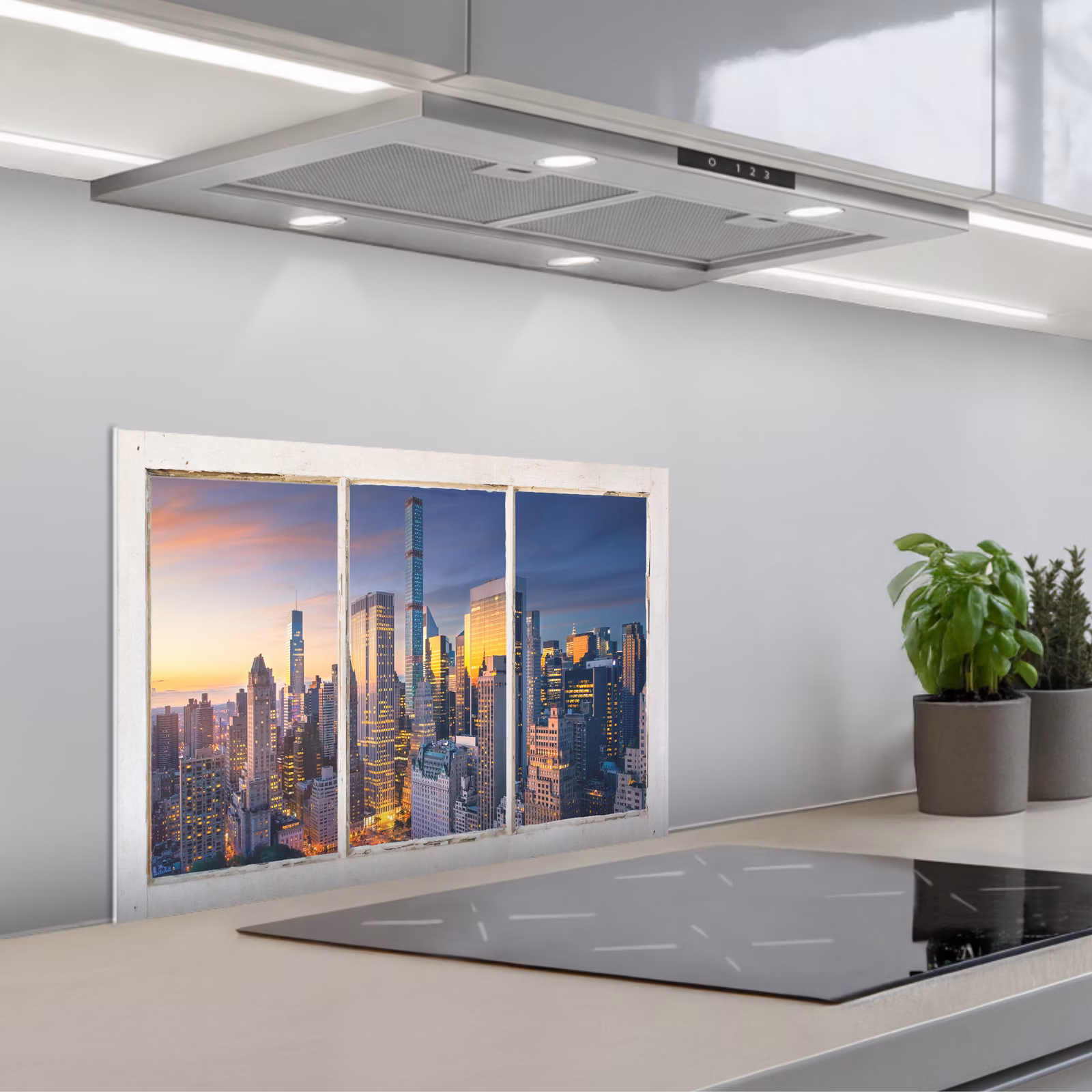 Spritzschutz Küche - New York - Aussicht - Skyline — 1