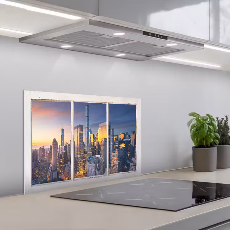 Spritzschutz Küche - New York - Aussicht - Skyline — 1