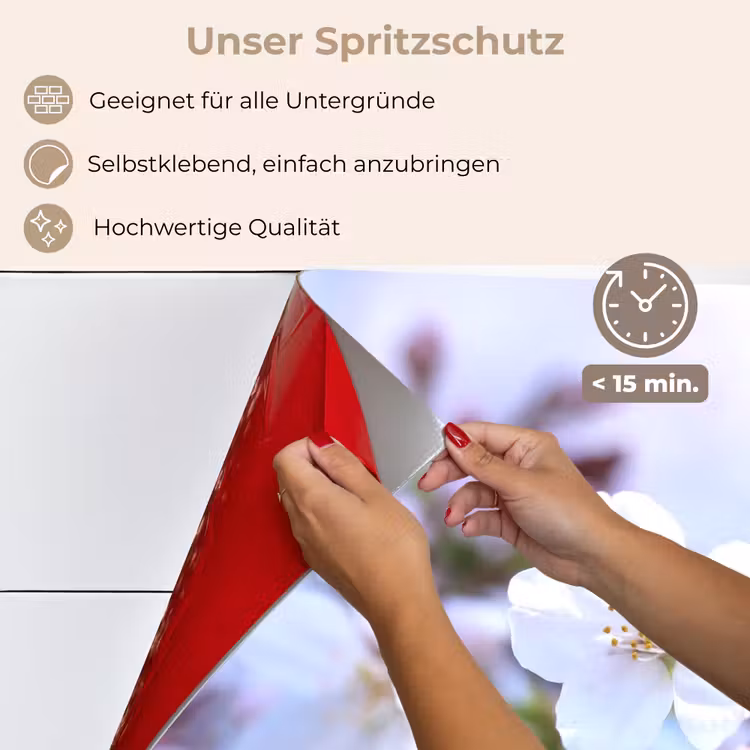Spritzschutz Küche - Frühlingserwachen — 4