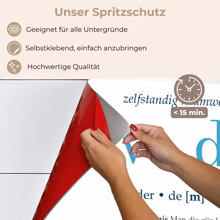 Spritzschutz Küche - Zitate - Vater Definition - Sprichwörter - Wörterbuch — 4